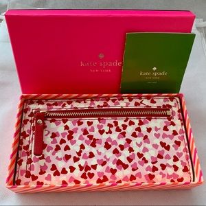 Kate Spade ♠️ Secret Admirer Confetti Stacy Wallet